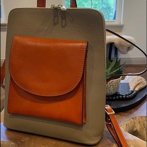 Divina Firenze “Hand Made in Italy” fall backpack